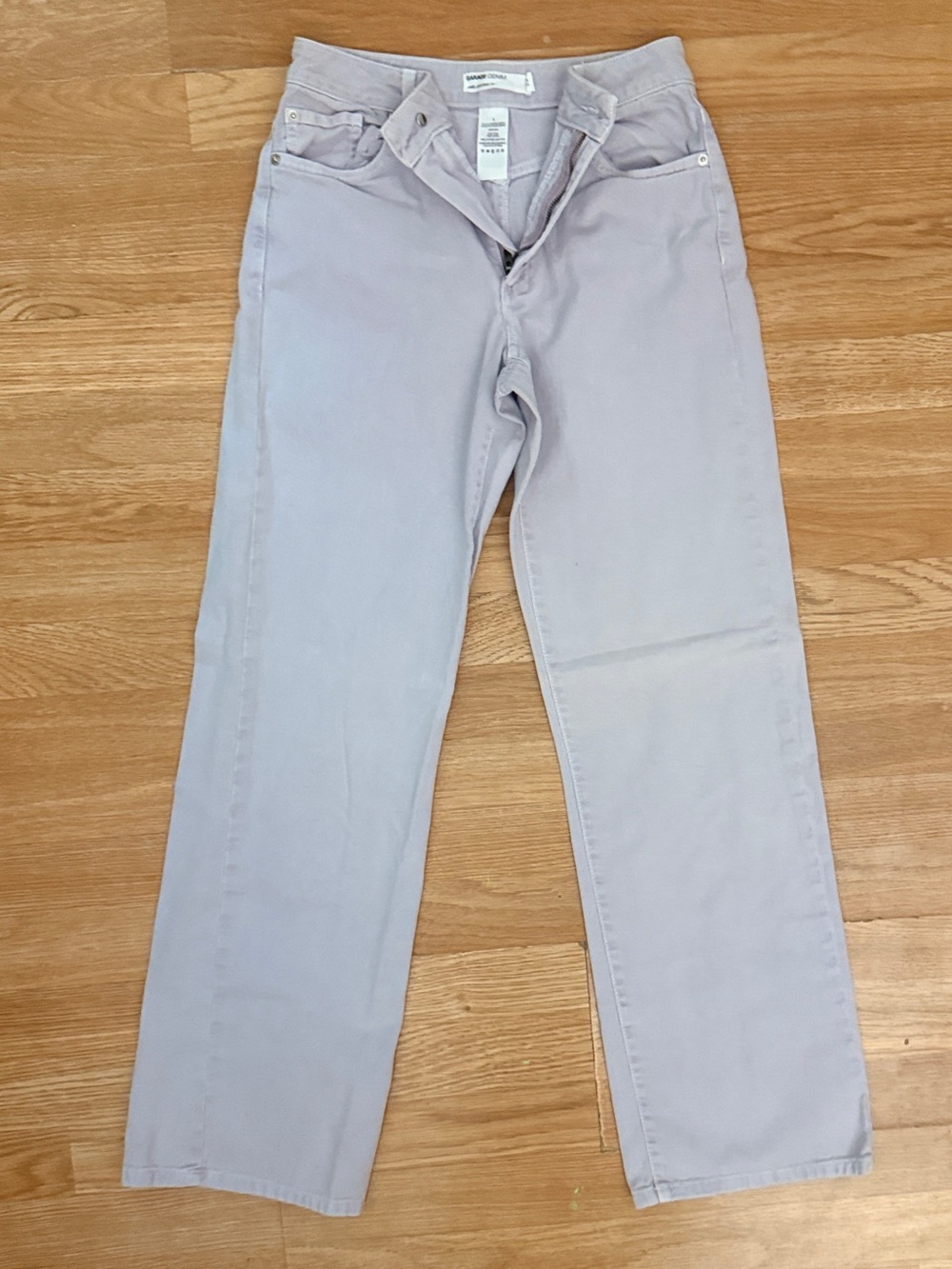 Garage Lavender Wide Leg Jeans Jr size 1